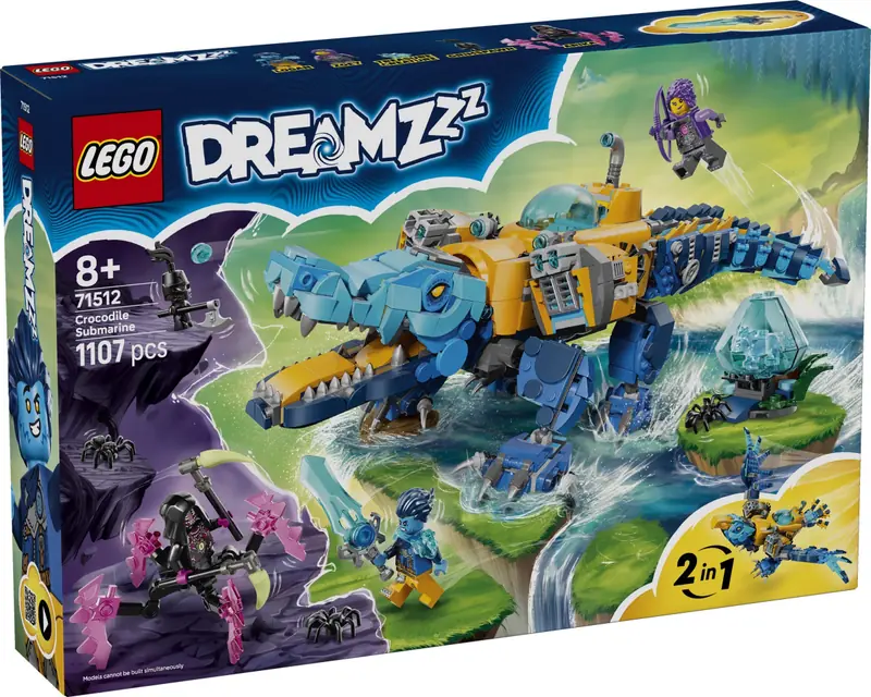 LEGO 71512 Krokodylołódź podwodna zdjęcie 3