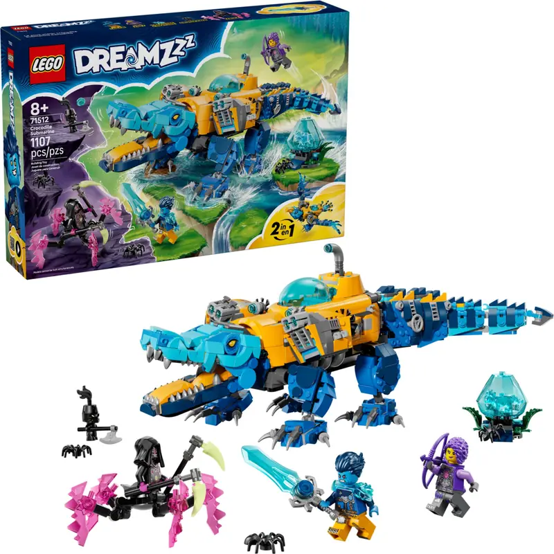 LEGO 71512 Krokodylołódź podwodna zdjęcie 5