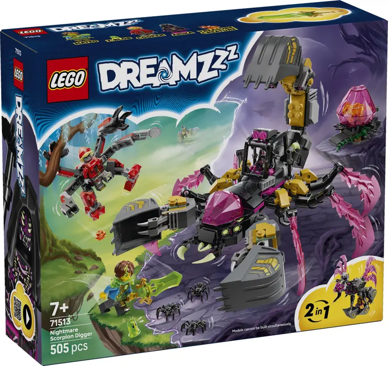 LEGO 71513 Koszmarna skorpionowa koparka zdjęcie 3