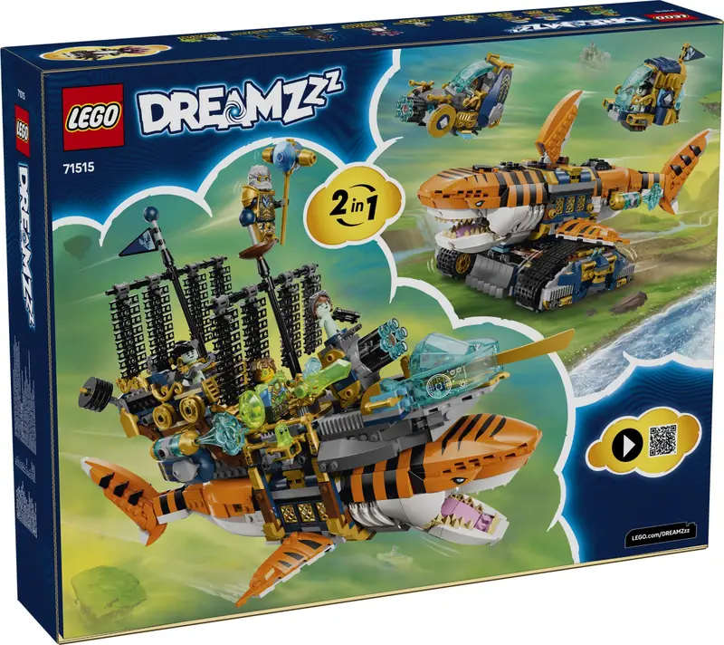 LEGO 71515 Rekinoczołg tygrysi zdjęcie 2
