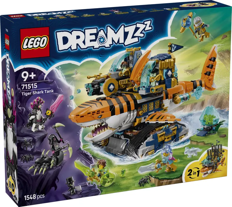 LEGO 71515 Rekinoczołg tygrysi zdjęcie 4