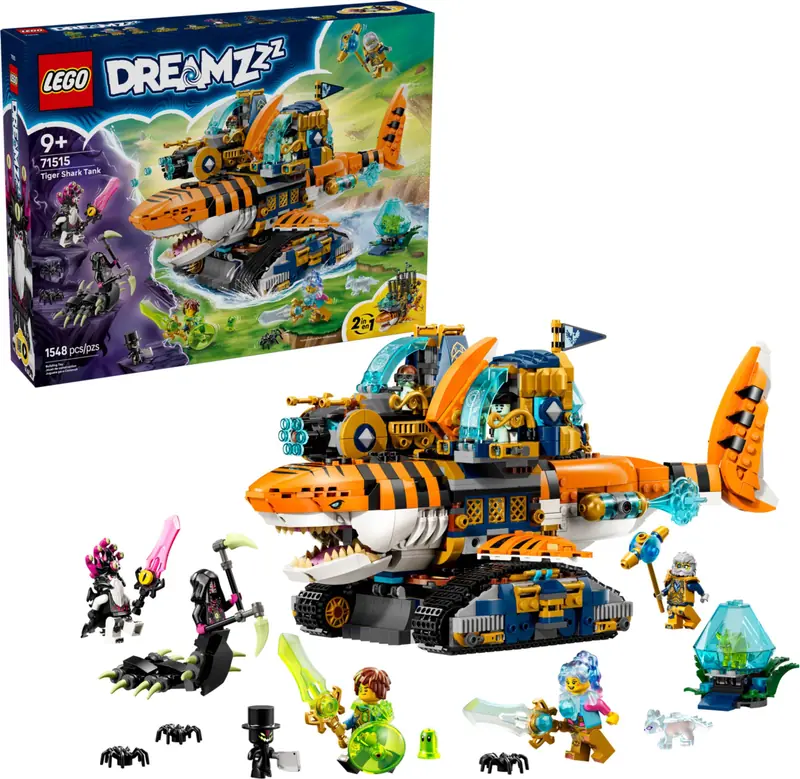LEGO 71515 Rekinoczołg tygrysi zdjęcie 6