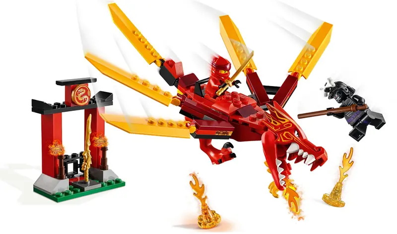 LEGO 71701 Smok ognia Kaia zdjęcie 3