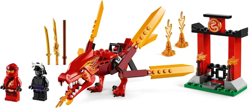 LEGO 71701 Smok ognia Kaia zdjęcie 4