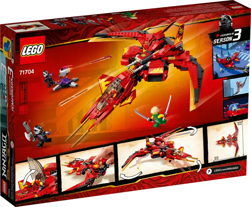 LEGO 71704 Pojazd bojowy Kaia zdjęcie 6