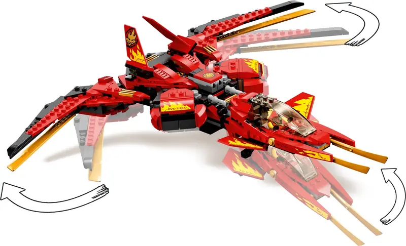 LEGO 71704 Pojazd bojowy Kaia zdjęcie 4