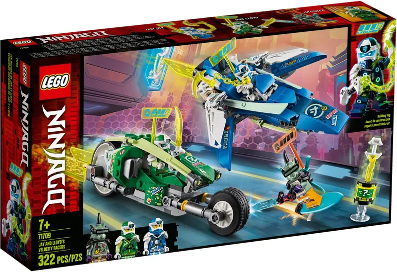 LEGO 71709 Wyścigówki Jaya i Lloyda zdjęcie 2