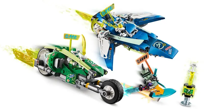 LEGO 71709 Wyścigówki Jaya i Lloyda zdjęcie 3