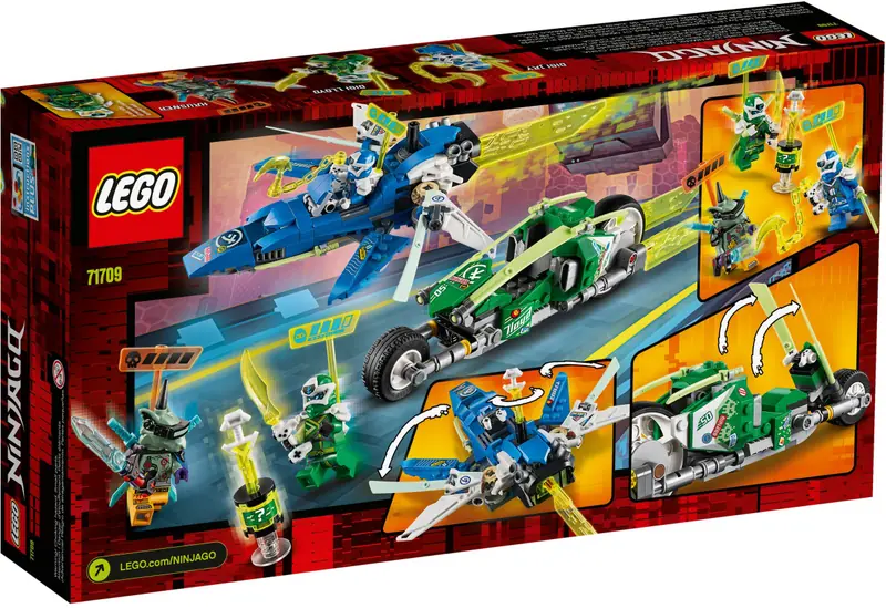 LEGO 71709 Wyścigówki Jaya i Lloyda zdjęcie 5