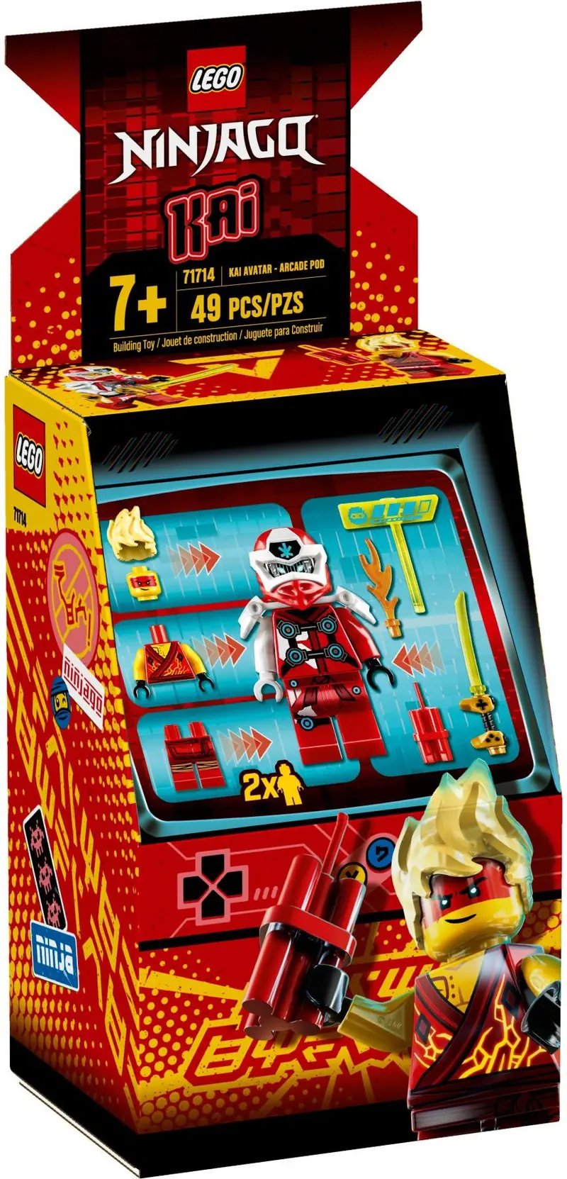 LEGO 71714 Awatar Kaia - kapsuła gracza zdjęcie 2