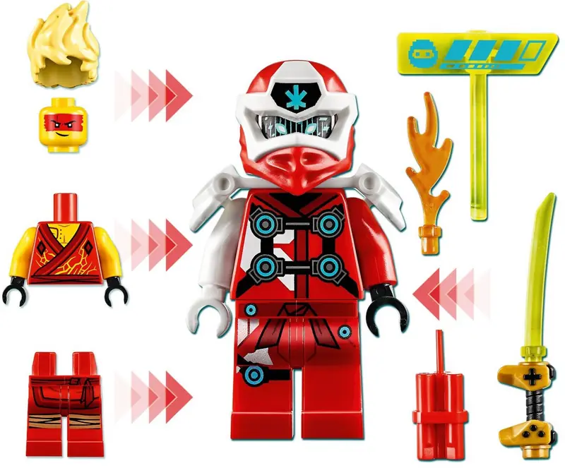 LEGO 71714 Awatar Kaia - kapsuła gracza zdjęcie 3