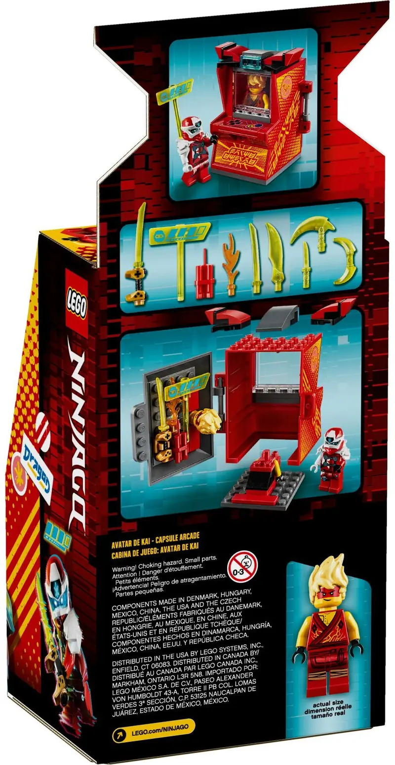 LEGO 71714 Awatar Kaia - kapsuła gracza zdjęcie 5