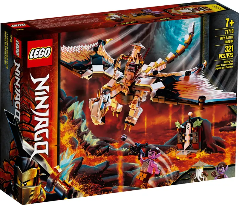 LEGO 71718 Bojowy smok Wu zdjęcie 2