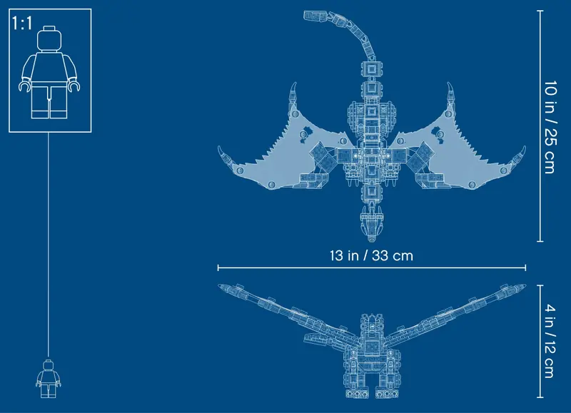 LEGO 71718 Bojowy smok Wu zdjęcie 10