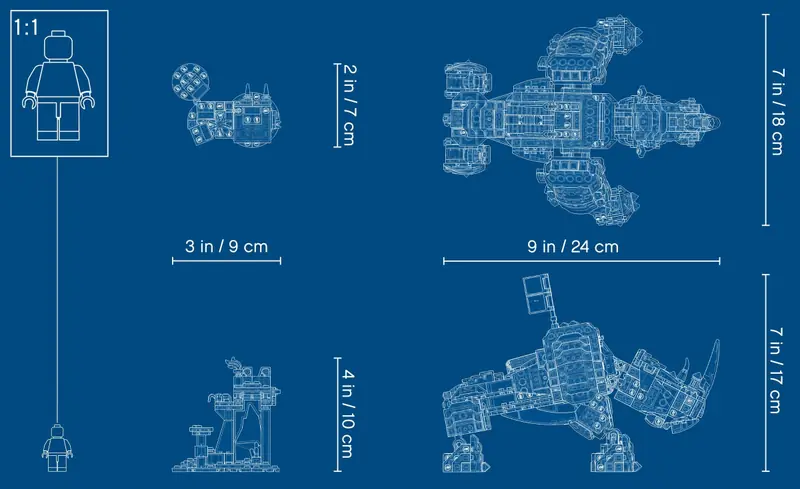 LEGO 71719 Rogaty stwór Zane'a zdjęcie 16