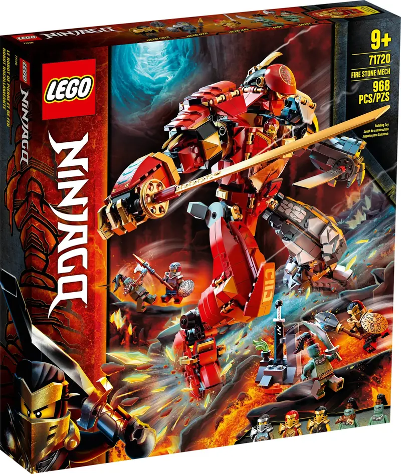 LEGO 71720 Mech z ognia i kamienia zdjęcie 2