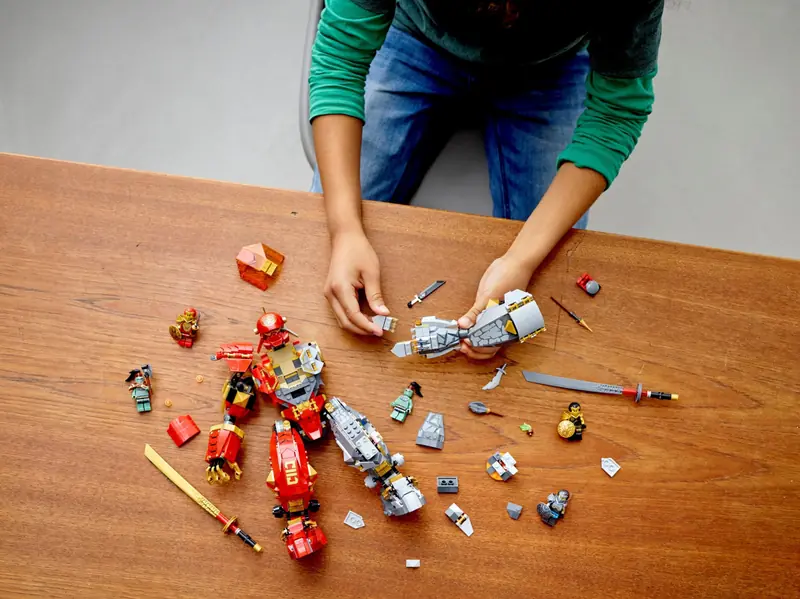 LEGO 71720 Mech z ognia i kamienia zdjęcie 7