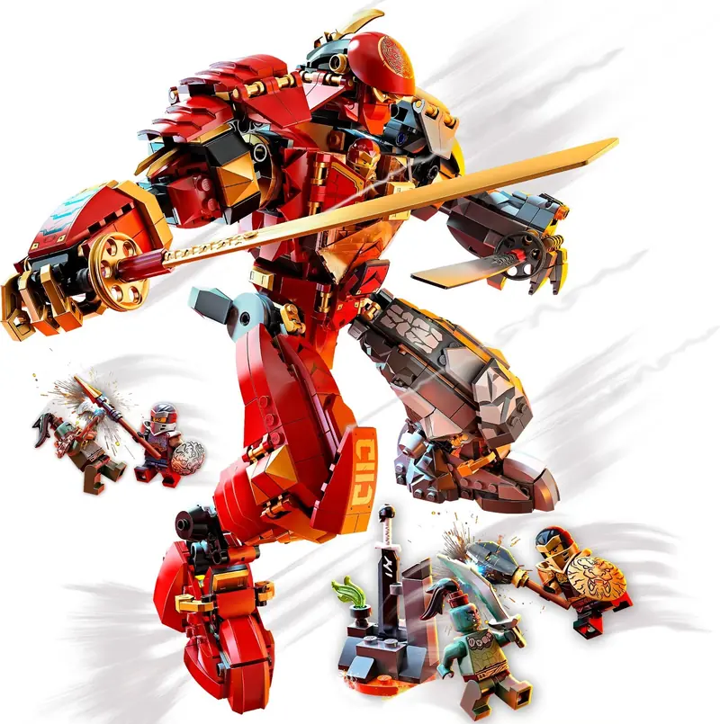 LEGO 71720 Mech z ognia i kamienia zdjęcie 3