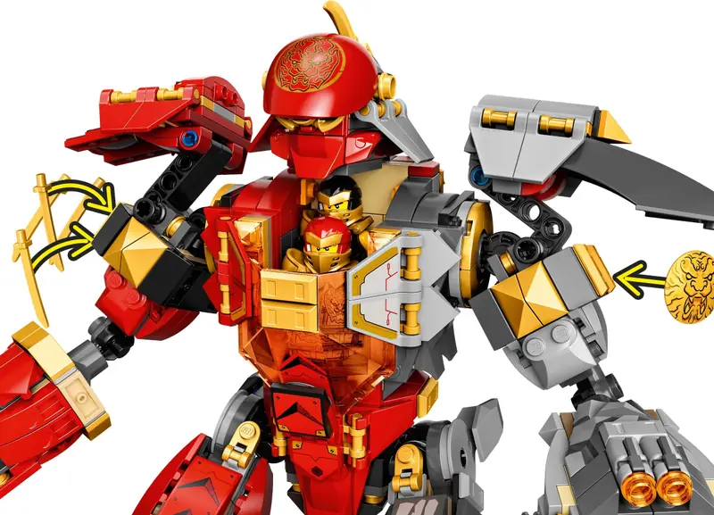 LEGO 71720 Mech z ognia i kamienia zdjęcie 9