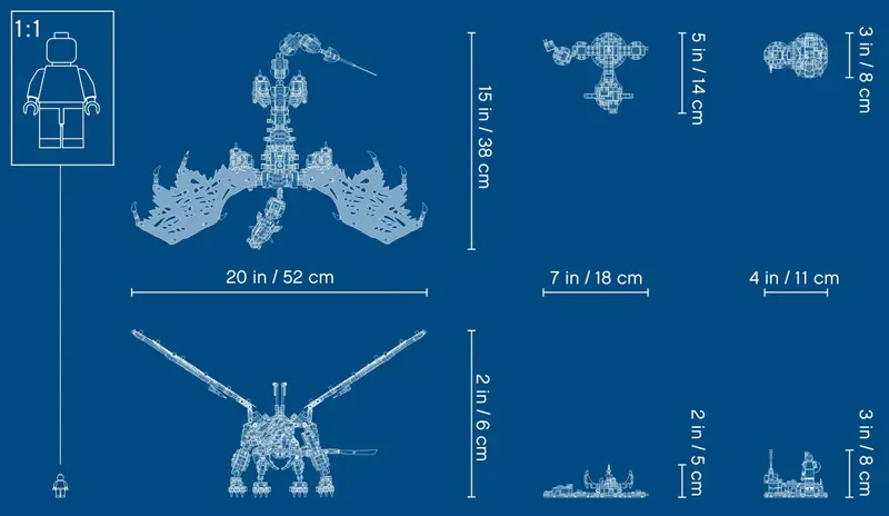 LEGO 71721 Smok Szkieletowego Czarownika zdjęcie 15