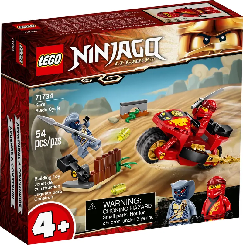 LEGO 71734 Motocykl Kaia zdjęcie 2