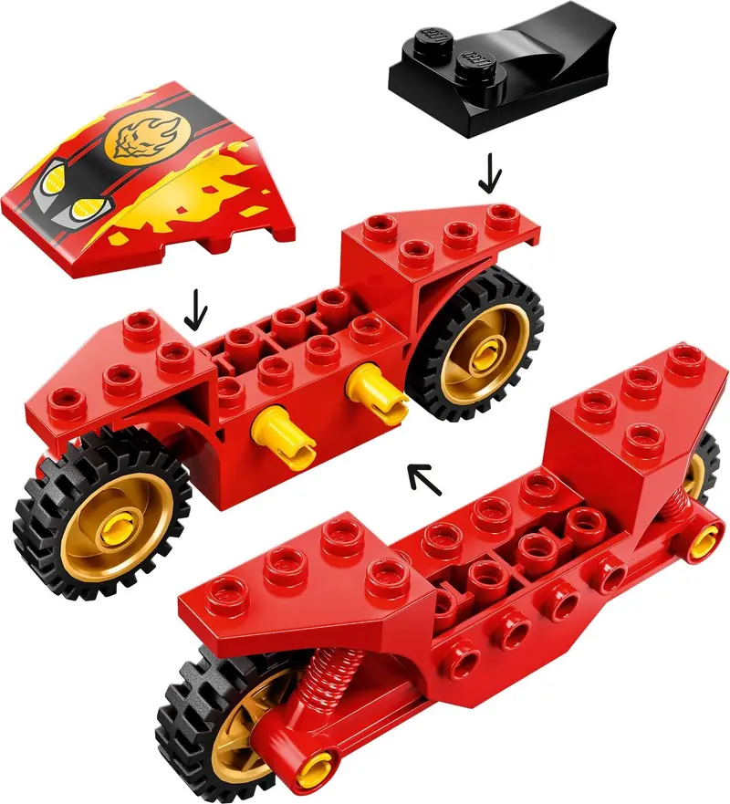 LEGO 71734 Motocykl Kaia zdjęcie 5