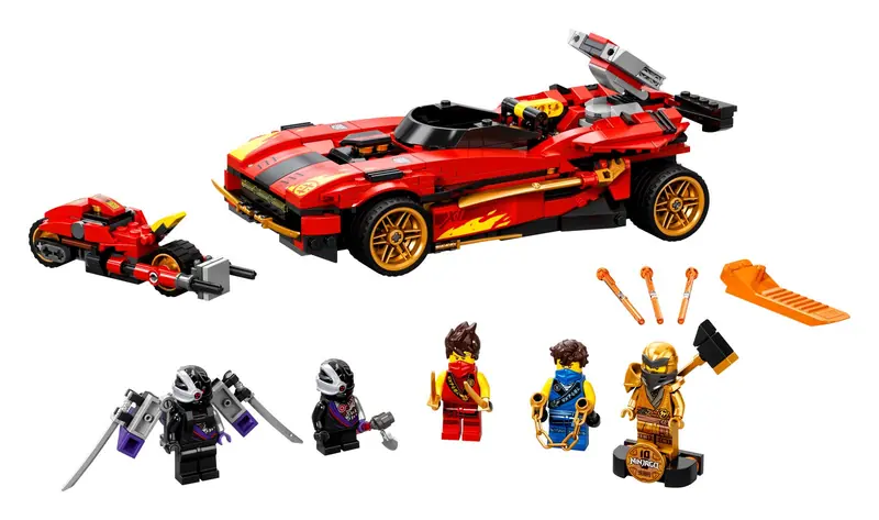 LEGO 71737 Ninjaścigacz X-1