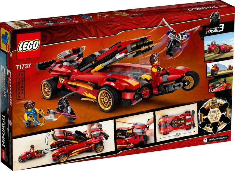 LEGO 71737 Ninjaścigacz X-1 zdjęcie 5