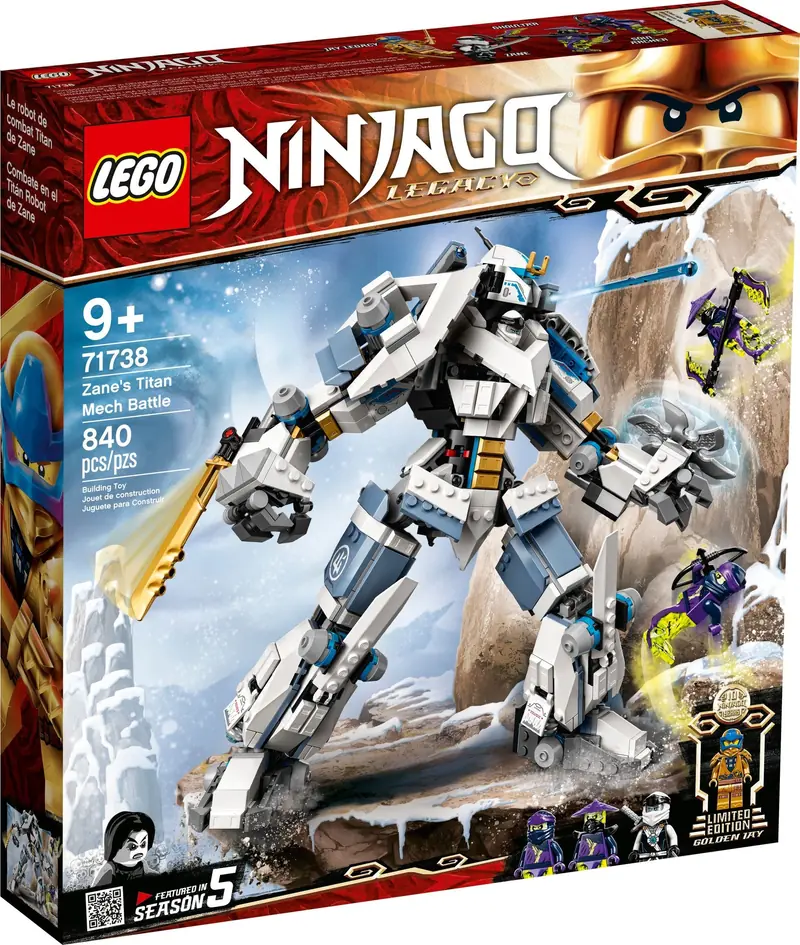 LEGO 71738 Starcie tytanów Mech zdjęcie 6