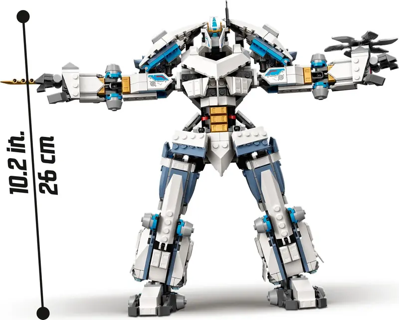 LEGO 71738 Starcie tytanów Mech zdjęcie 2