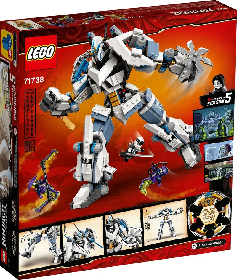 LEGO 71738 Starcie tytanów Mech zdjęcie 3