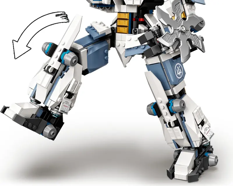 LEGO 71738 Starcie tytanów Mech zdjęcie 4