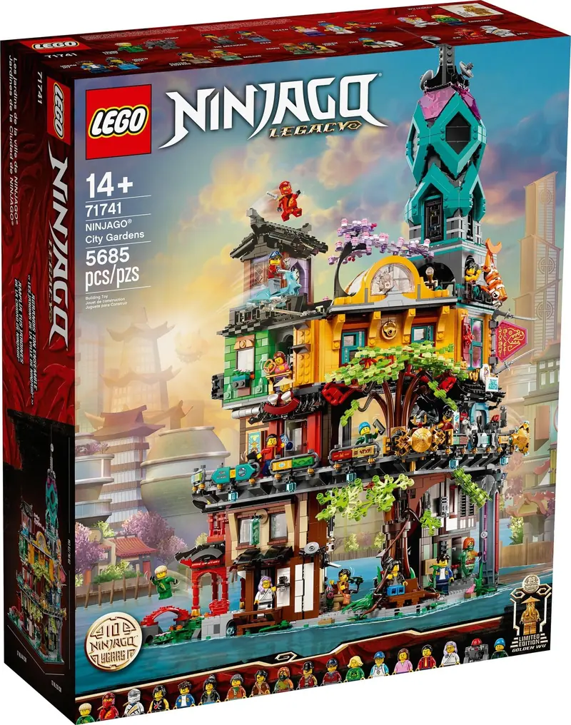 LEGO 71741 Ogrody miasta NINJAGO zdjęcie 2