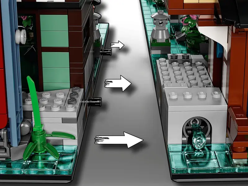 LEGO 71741 Ogrody miasta NINJAGO zdjęcie 31