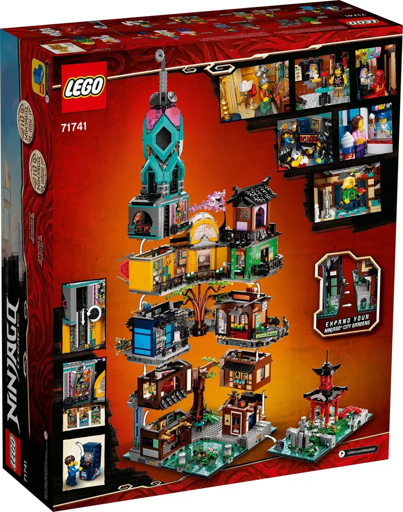 LEGO 71741 Ogrody miasta NINJAGO zdjęcie 6