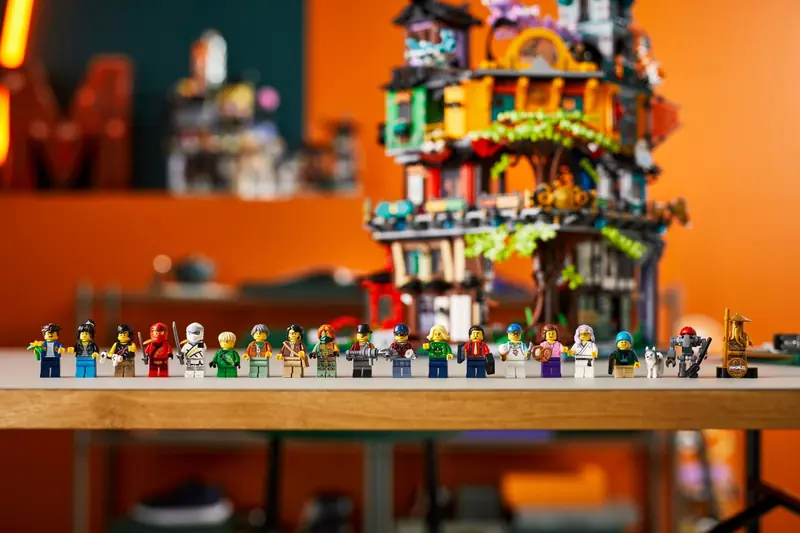 LEGO 71741 Ogrody miasta NINJAGO zdjęcie 19