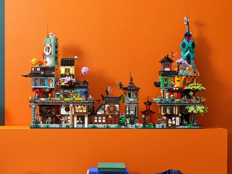 LEGO 71741 Ogrody miasta NINJAGO zdjęcie 20