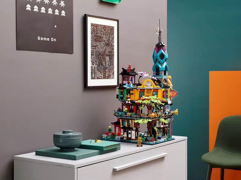 LEGO 71741 Ogrody miasta NINJAGO zdjęcie 21