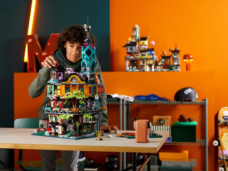 LEGO 71741 Ogrody miasta NINJAGO zdjęcie 23