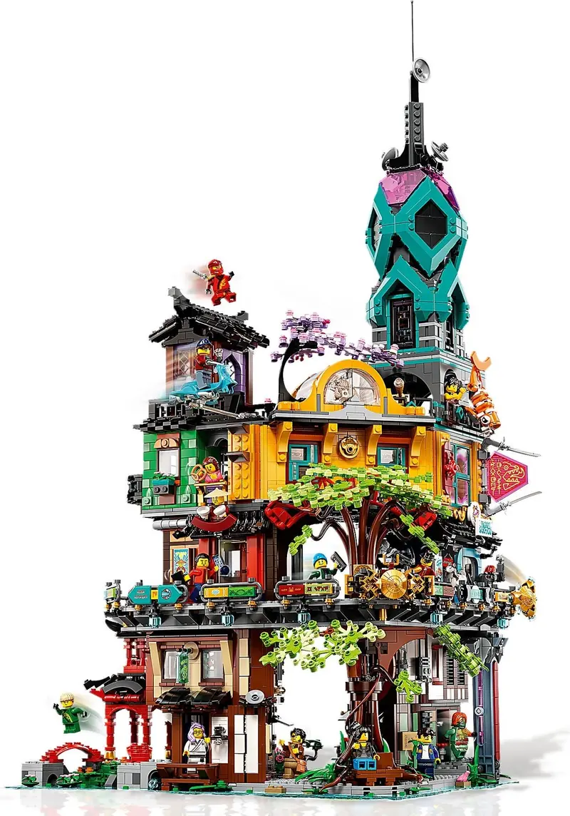 LEGO 71741 Ogrody miasta NINJAGO zdjęcie 8