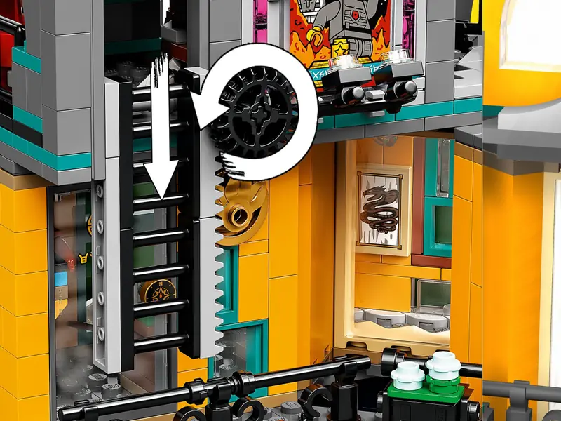 LEGO 71741 Ogrody miasta NINJAGO zdjęcie 17