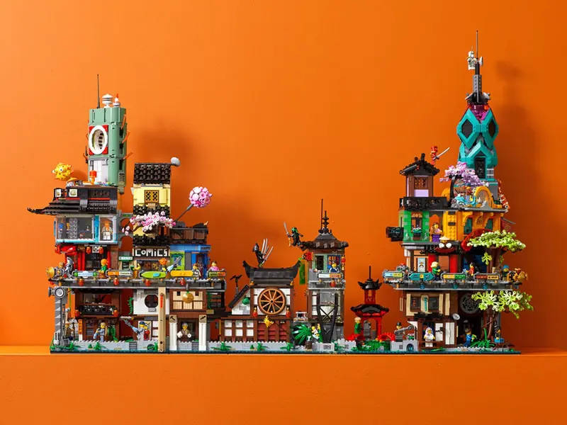 LEGO 71741 Ogrody miasta NINJAGO zdjęcie 27