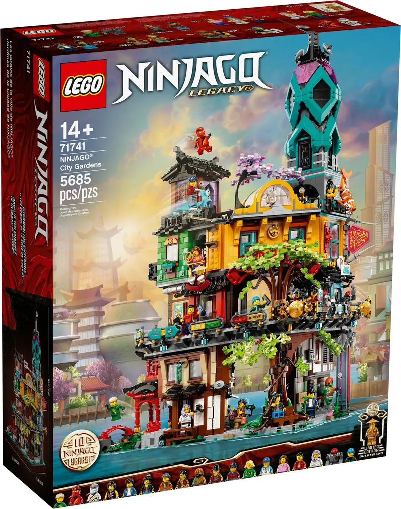 LEGO 71741 Ogrody miasta NINJAGO zdjęcie 5
