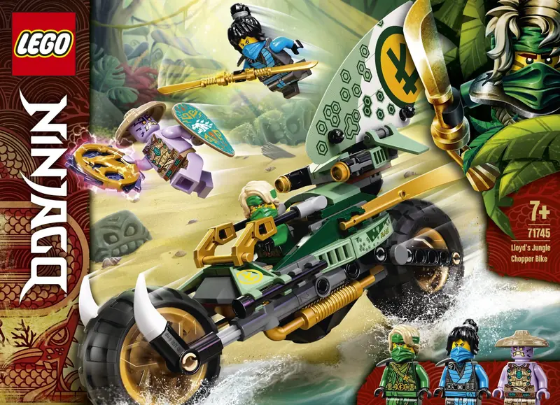 LEGO 71745 Dżunglowy chopper Lloyda zdjęcie 6