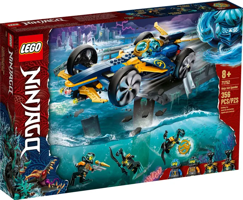 LEGO 71752 Podwodny śmigacz ninja zdjęcie 7