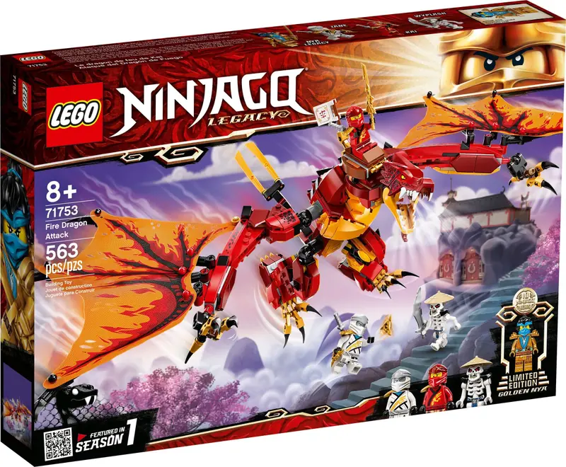 LEGO 71753 Atak smoka ognia zdjęcie 2