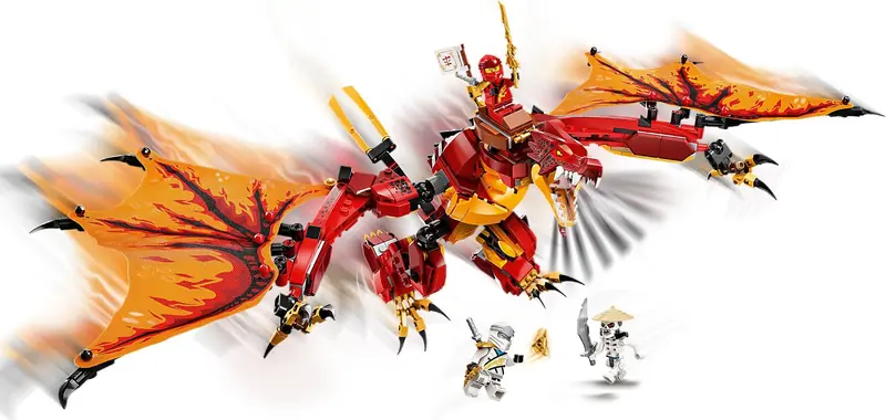 LEGO 71753 Atak smoka ognia zdjęcie 8