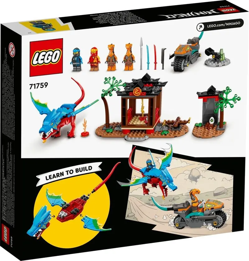 LEGO 71759 Świątynia ze smokiem ninja zdjęcie 3