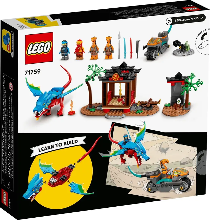 LEGO 71759 Świątynia ze smokiem ninja zdjęcie 8