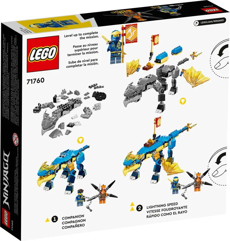 LEGO 71760 Smok gromu Jaya EVO zdjęcie 5